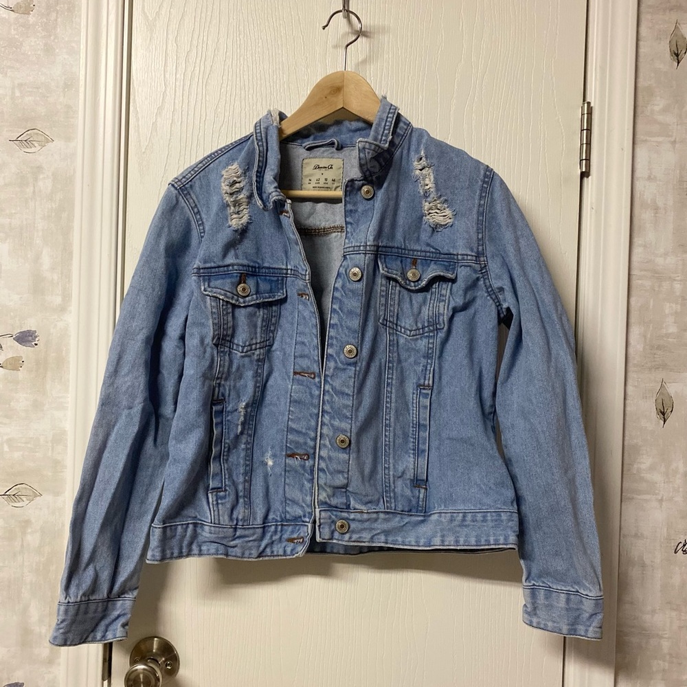 Denim Co distressed Jean Jacket